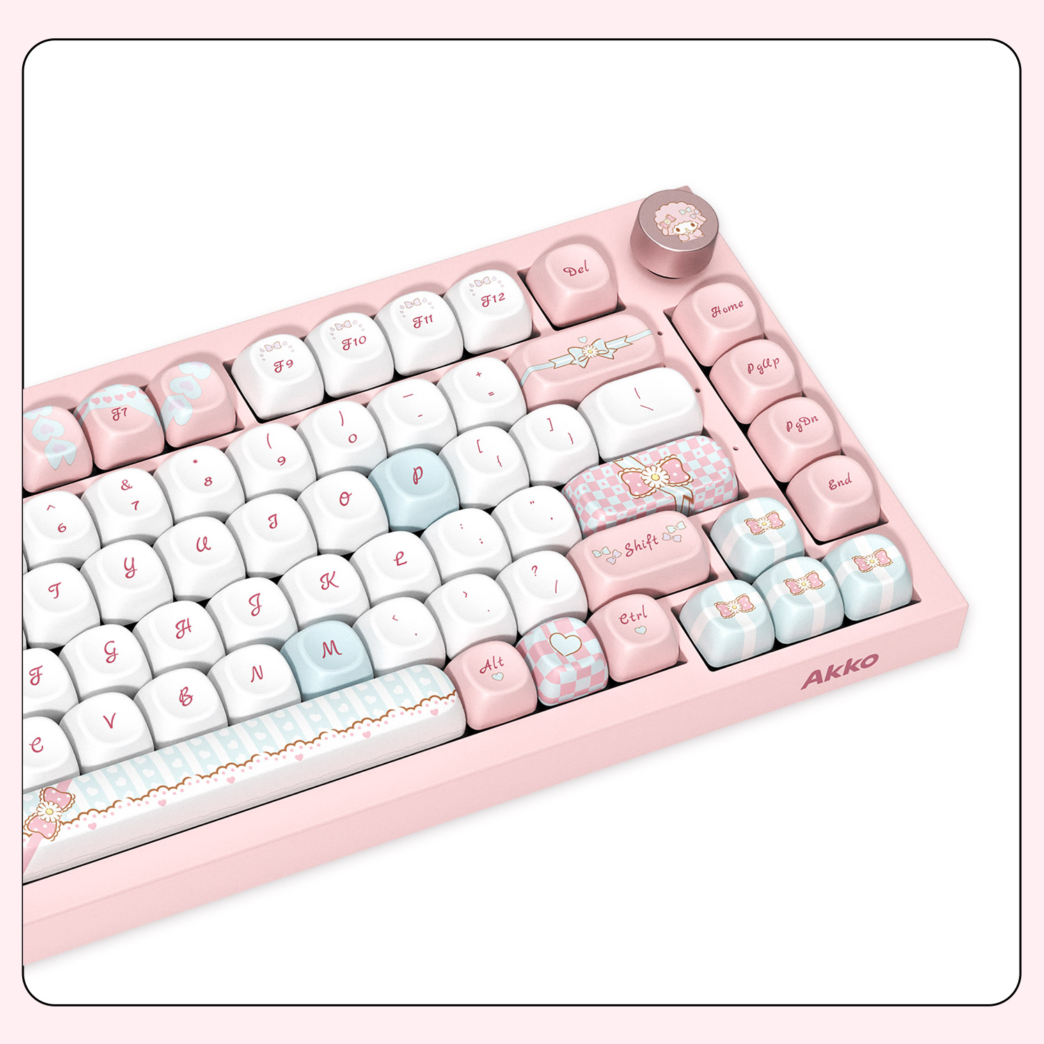 Teclado Mecânico Akko 5075 V5  - Gaming Keyboard Hot Swappable avaliação e preço