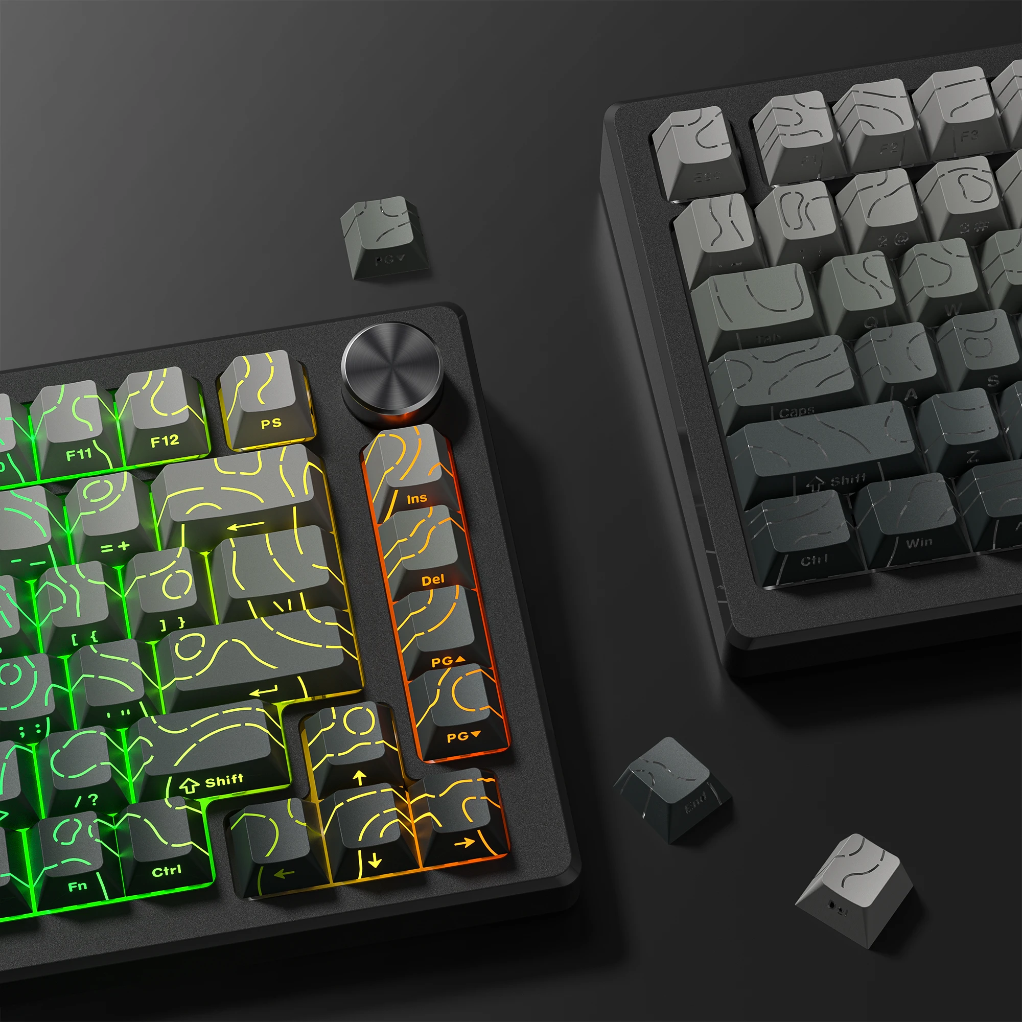 134 teclas polar day topográfi - Gaming Keyboard Nearby avaliação e preço